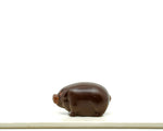 Cochon chocolat noir