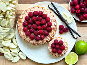 Tarte aux framboises