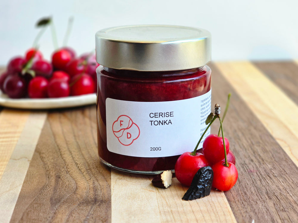 Confiture cerise tonka