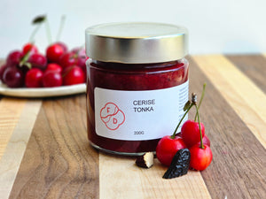 Confiture cerise tonka