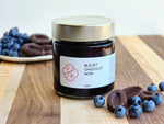 Confiture bleuet chocolat noir