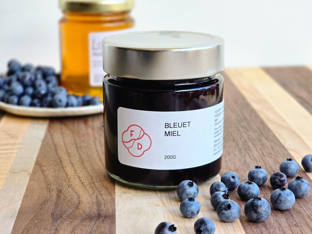 Confiture bleuet miel
