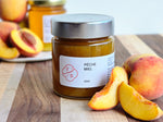 Confiture pêche miel